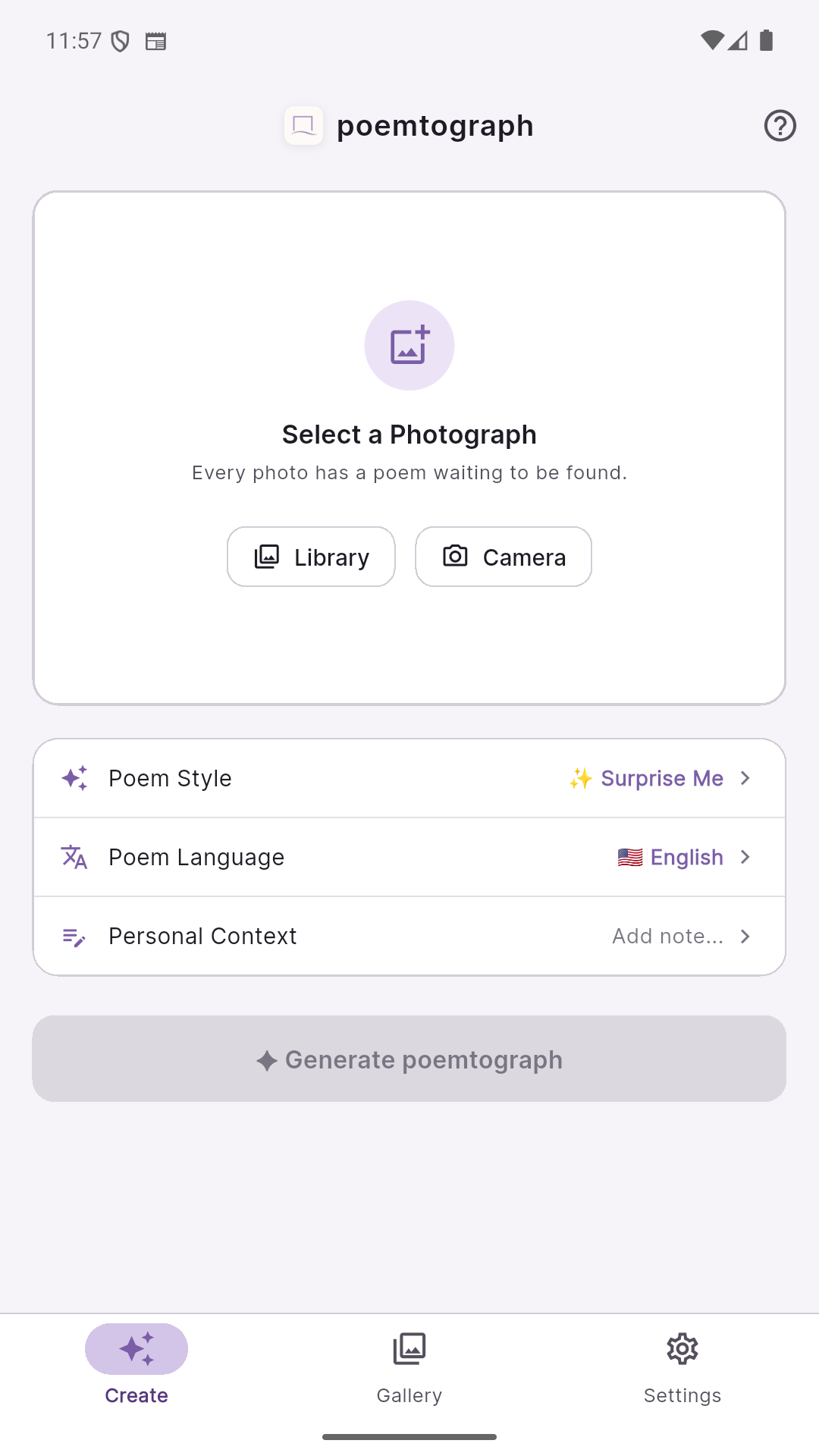 poemtograph Create Studio